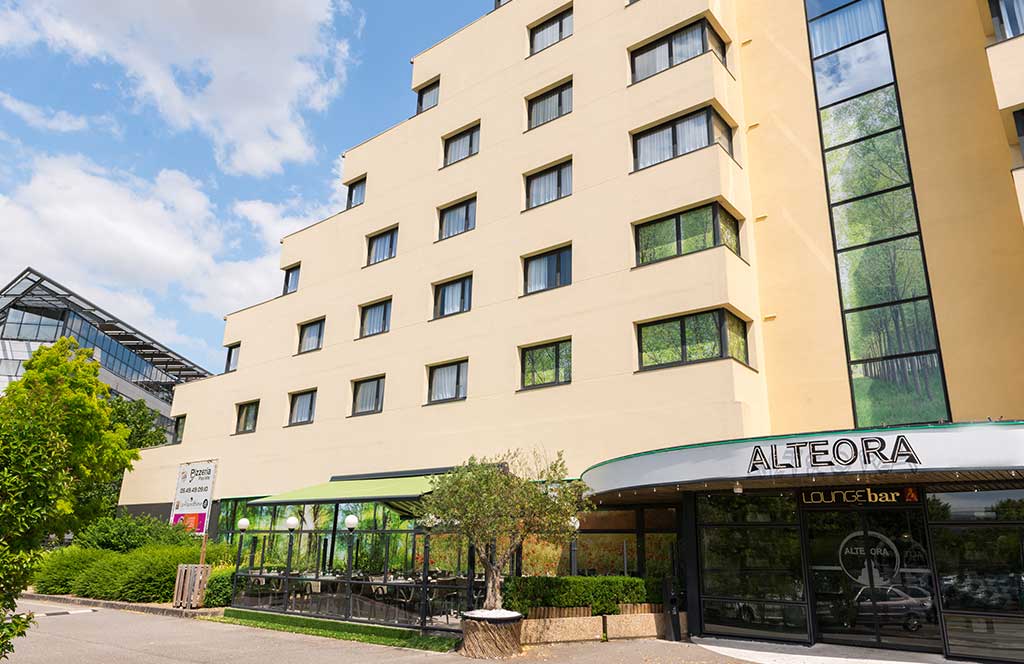 Hotel entrance