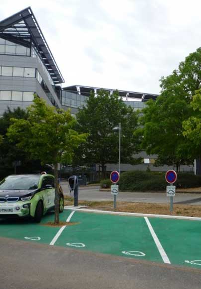 Charging points for electric vehicles