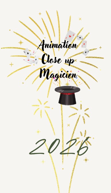 animation magicien saint sylvestre 2025